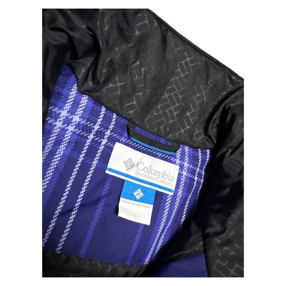 Columbia Waterproof Winter Ski Snowboard Purple Insulated Jacket Womens Large - Picture 4 of 6